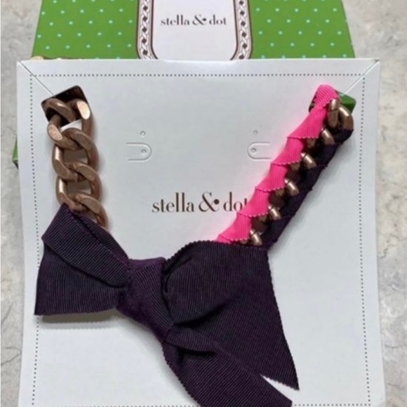 Stella & Dot Bella Bow Necklace - Picture 3 of 3